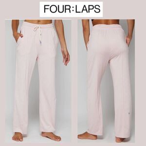 NWT Fourlaps Stratus Straight Leg Pant Pink Heather